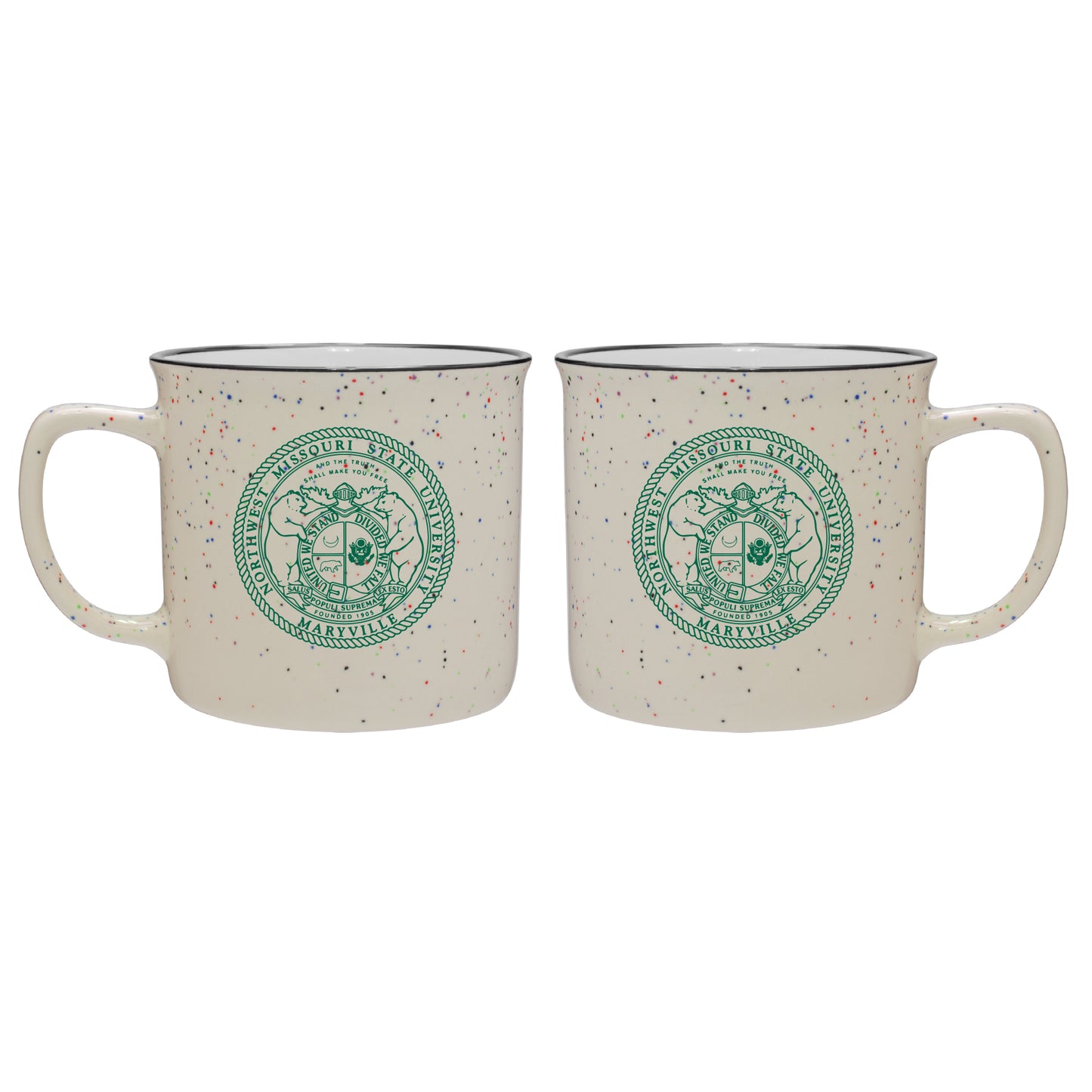 Confetti University Seal Coffee Mug