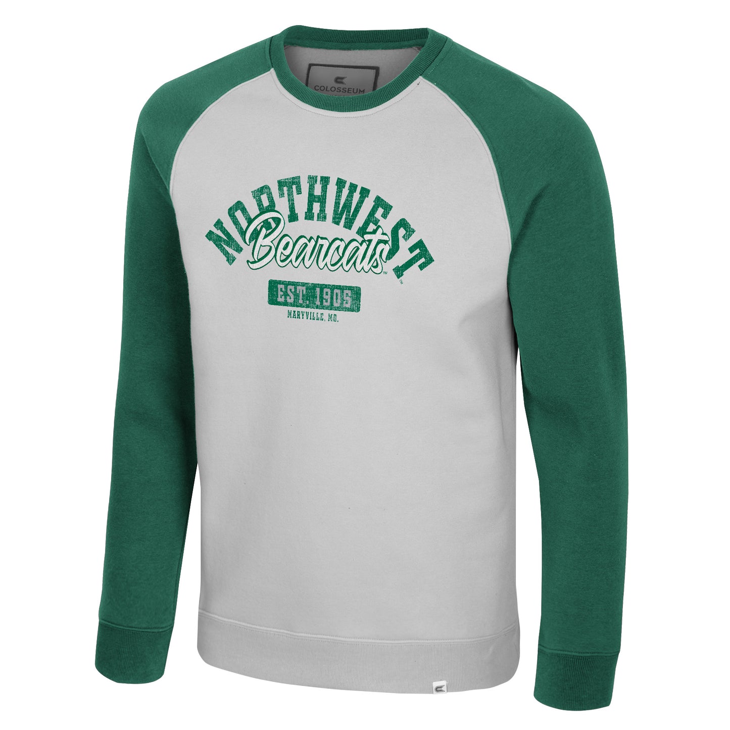 Colosseum Colorblock Raglan Crewneck