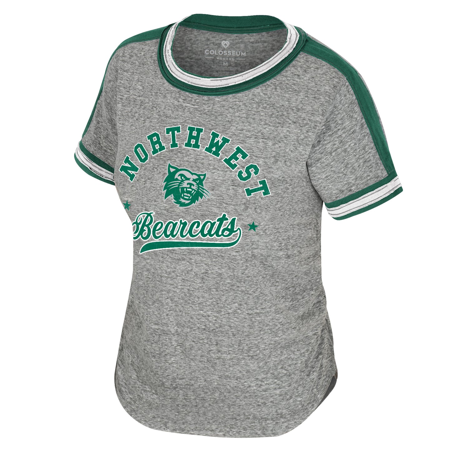 Colosseum Women's Heather Grey Short Sleeve