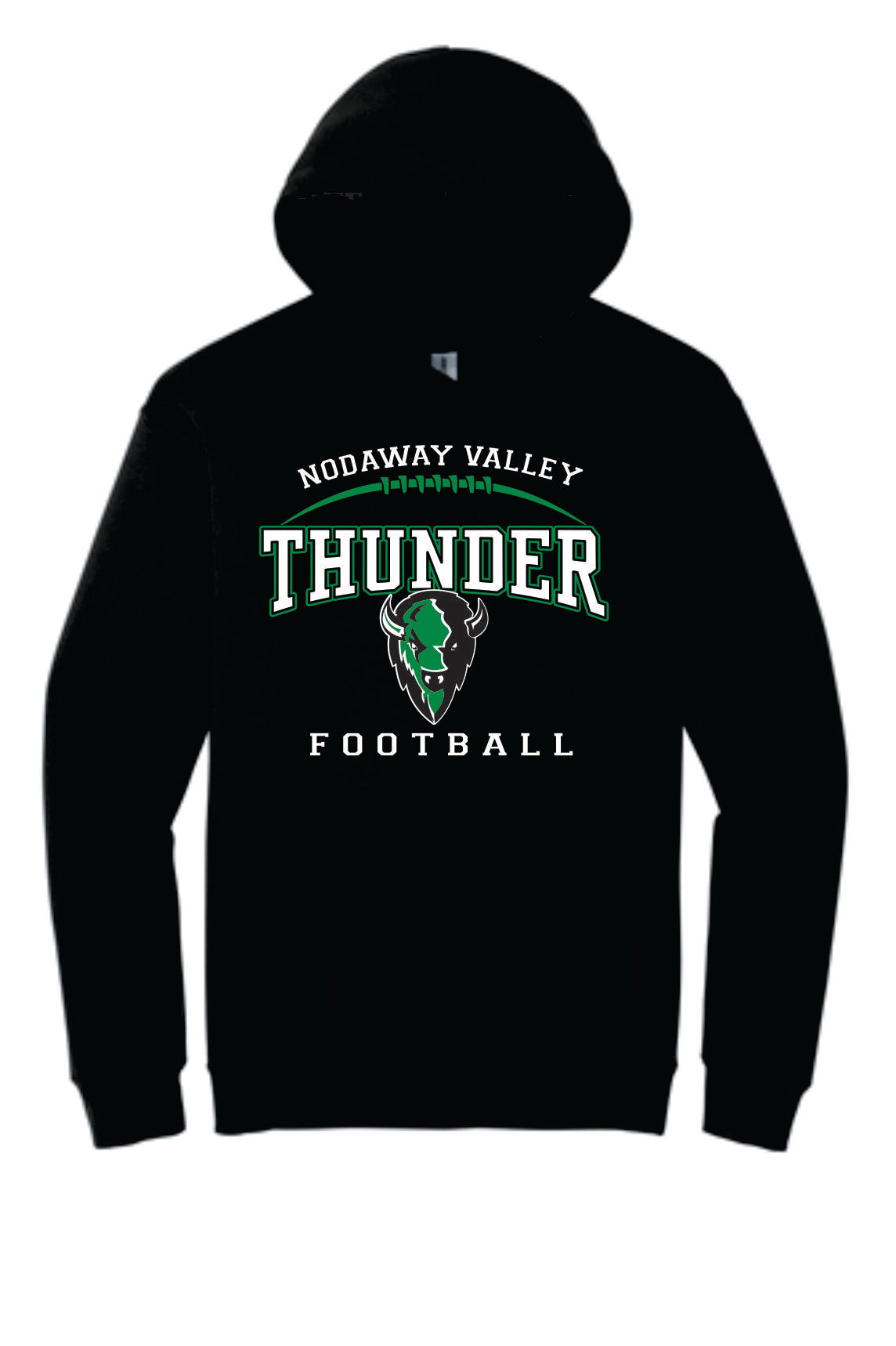 Nodaway Valley Thunder Football Black Apparel