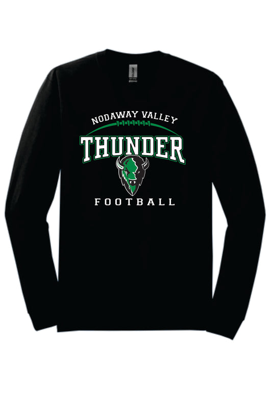 Nodaway Valley Thunder Football Black Apparel