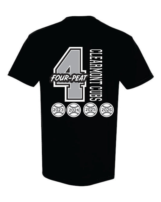 Clearmont Baseball Comfort Colors Short Sleeve Tee