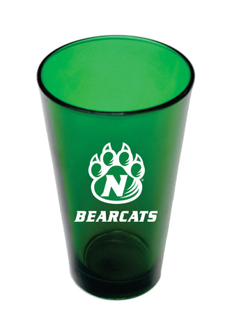 Northwest Bearcats Green Pint Glass