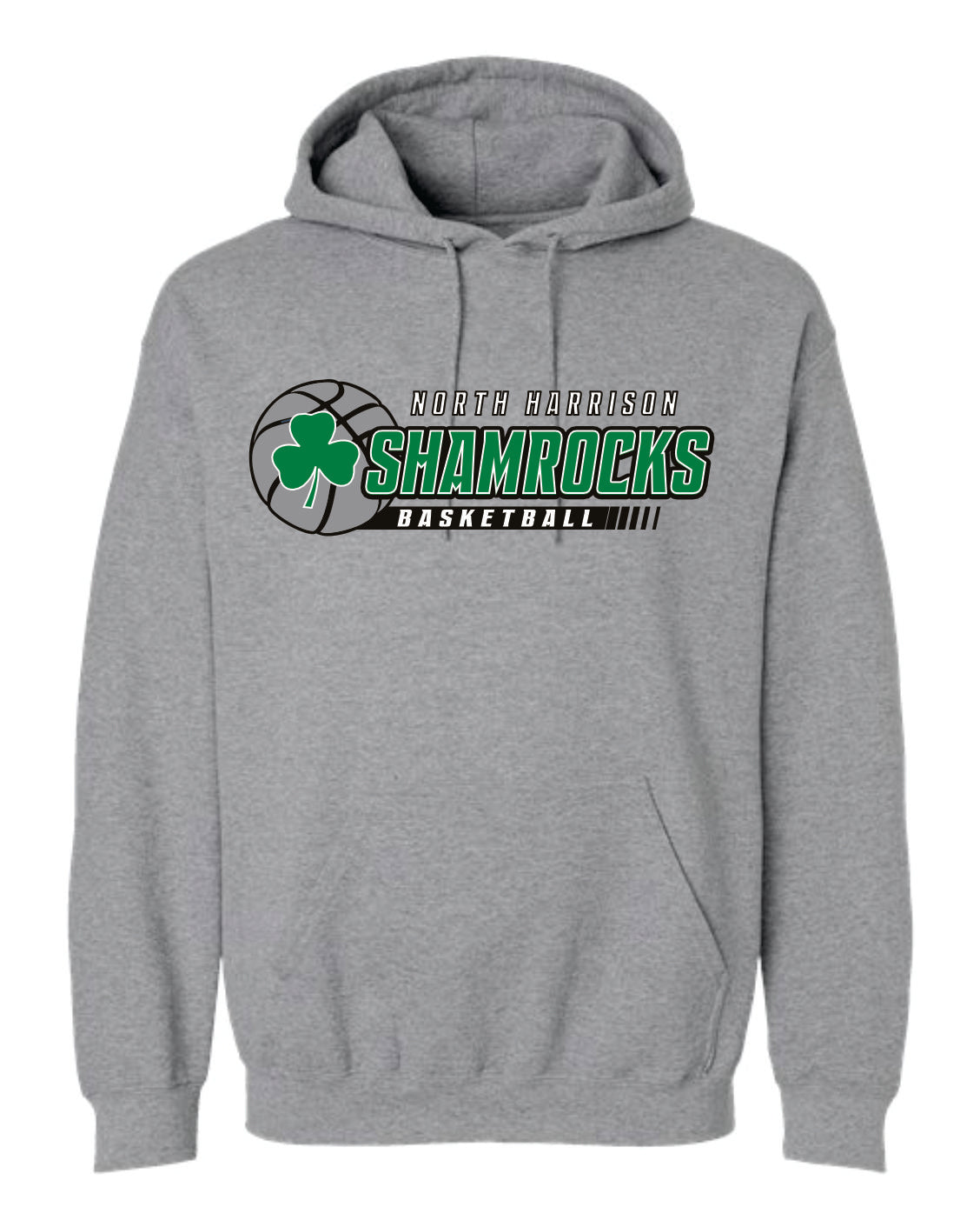 North Harrison Sport Grey Basketball Apparel