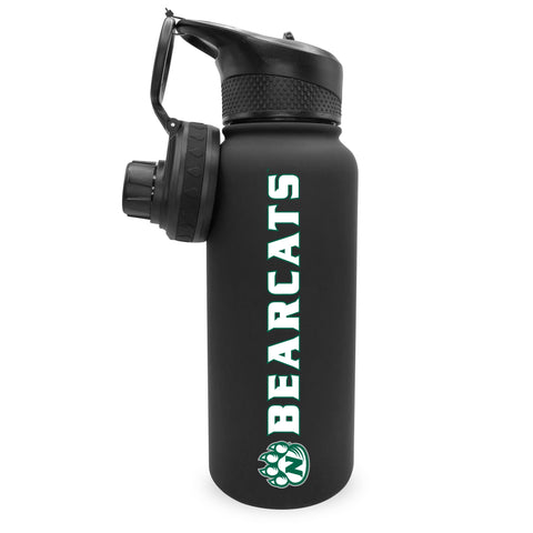 34oz Stainless Sports Bottle with Dual Lid