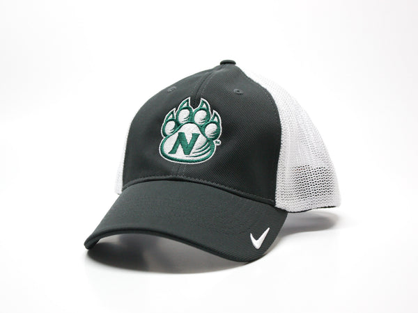Northwest Bearcats Nike Golf Fitted 2-Tone Mesh Hat Gray
