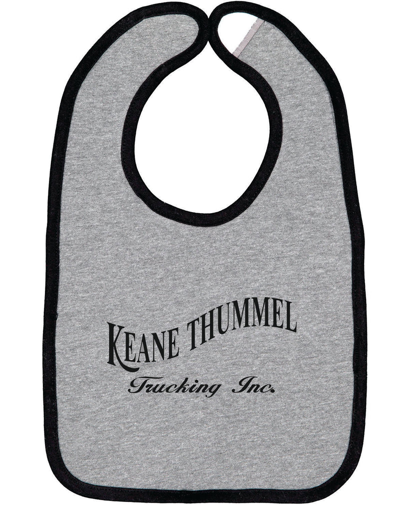 Rabbit Skins Infant Contrast Trim Bib--RS1004