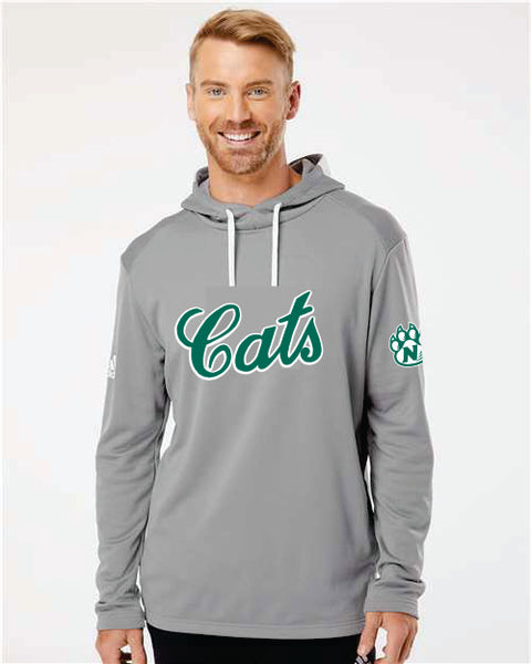 Cats Adidas Textured Mixed Media Hooded Sweatshirt The Student Body