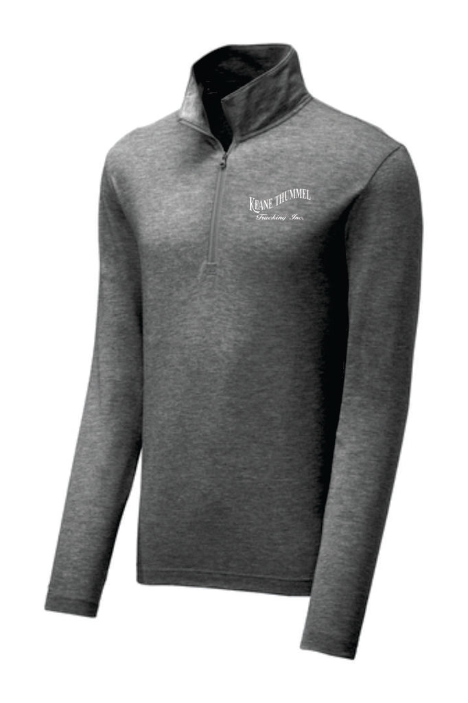 Sport-Tek ® PosiCharge ® Tri-Blend Wicking 1/4-Zip Pullover--st407