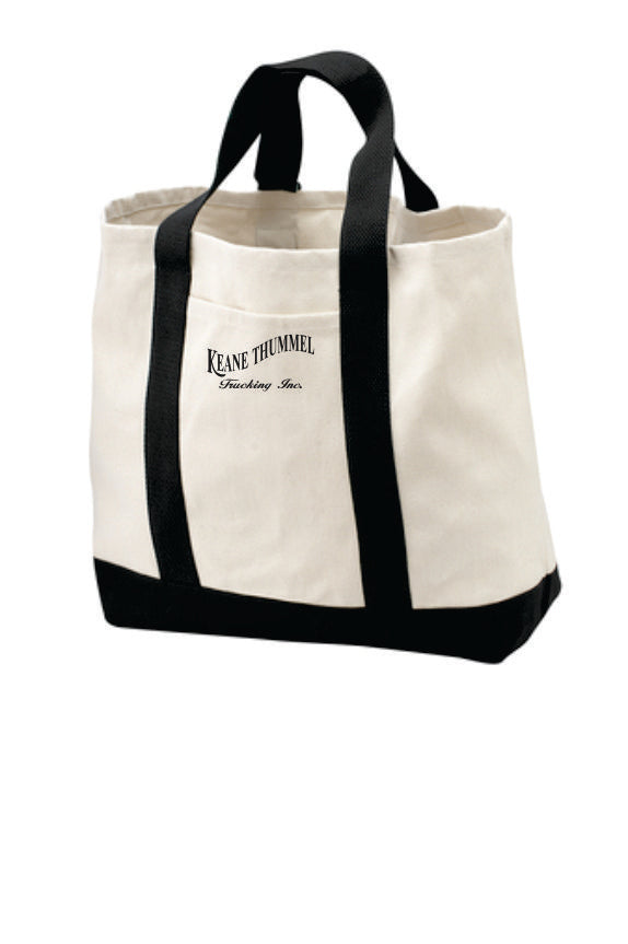 Port Authority® - Ideal Twill Two-Tone Shopping Tote--B400