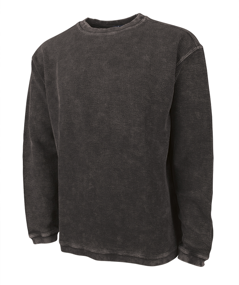 Charles River Camden Corded Crew Neck Sweatshirt (Multiple Colors Available)