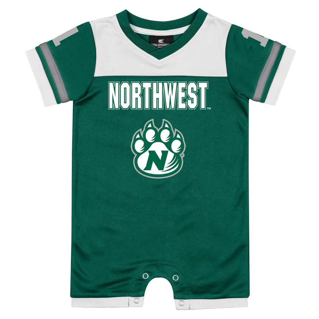 Colosseum Green/White Infant Romper