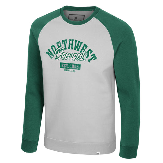 Colosseum Colorblock Raglan Crewneck