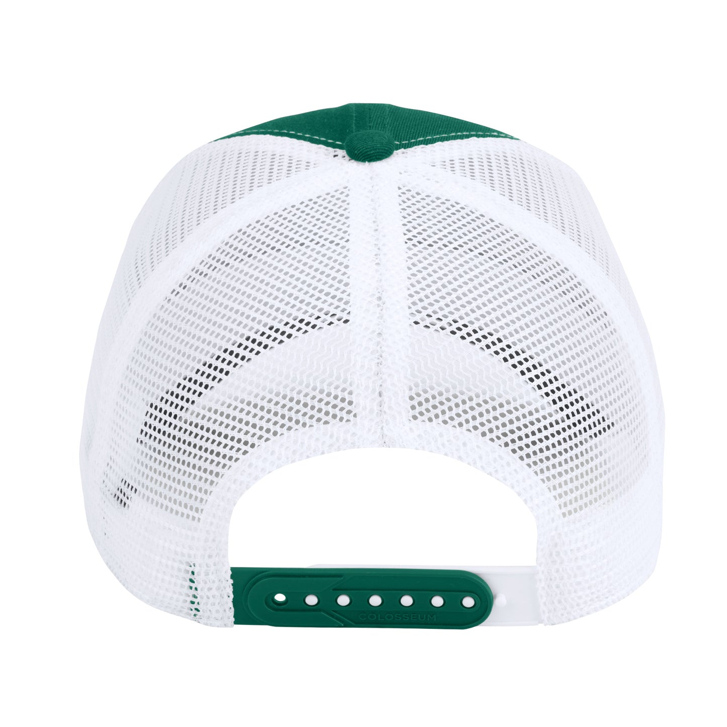 Colosseum Green Trucker Hat with 3D Embroidery