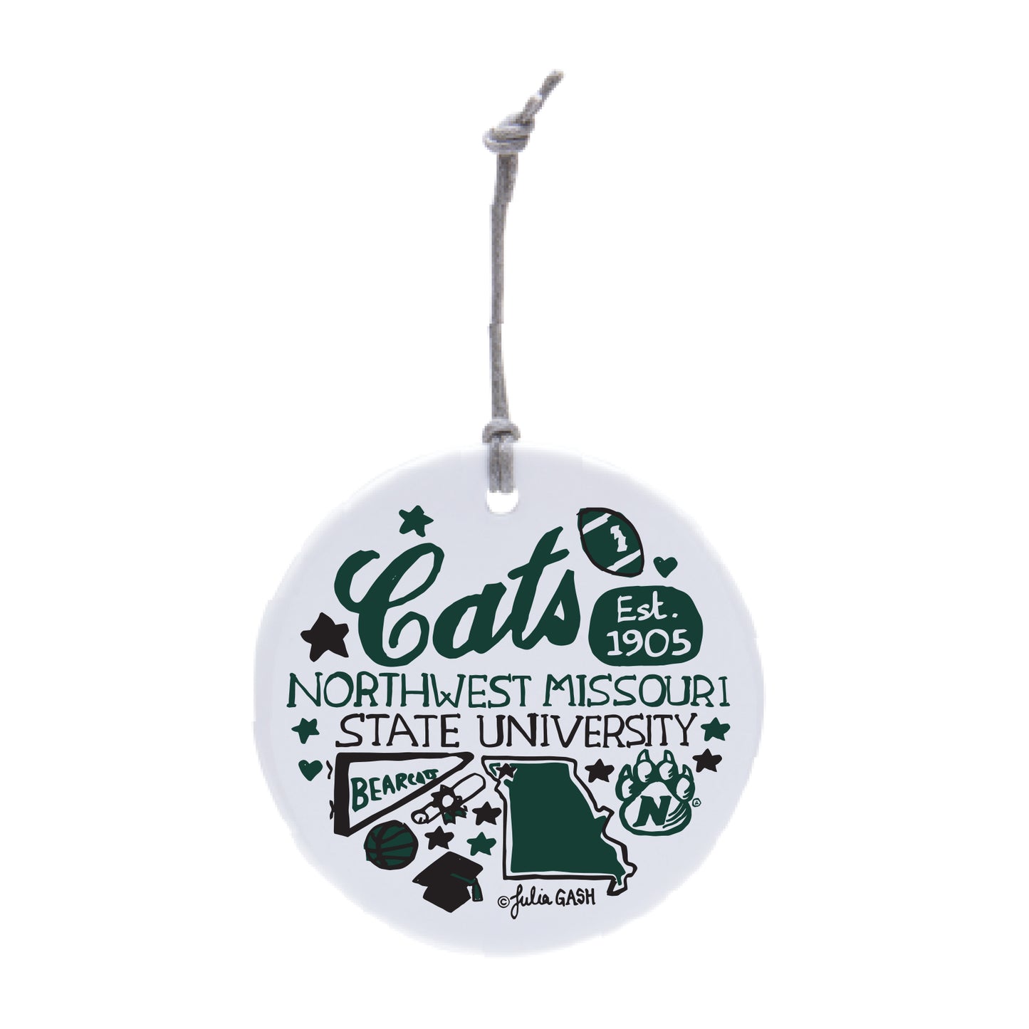 Julia Gash Christmas Ornament