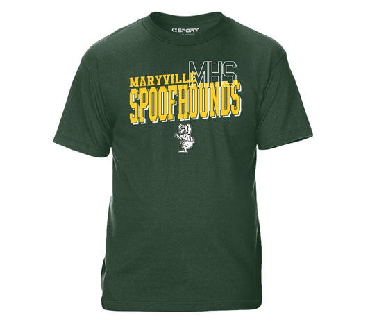 Spoofhound Dark Green Short Sleeve