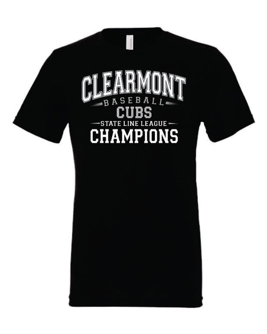 Clearmont Baseball Bella Canvas Triblend Tee