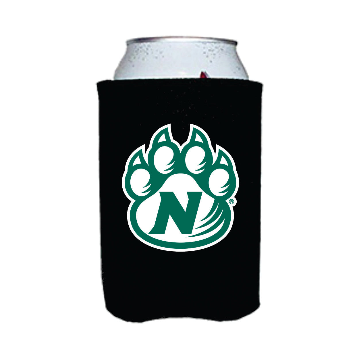 Northwest Bearcats Paw Logo Koozie