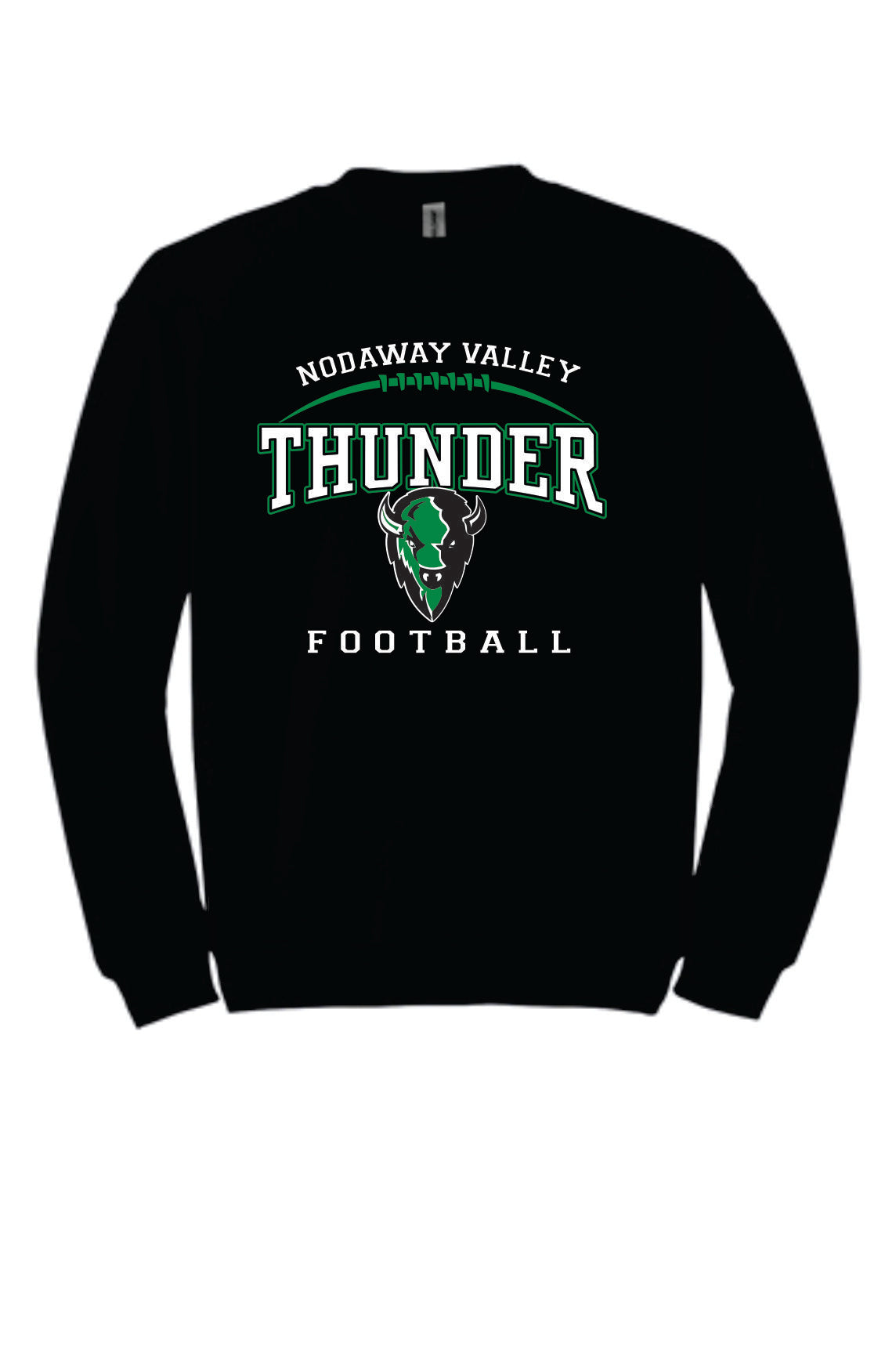 Nodaway Valley Thunder Football Black Apparel