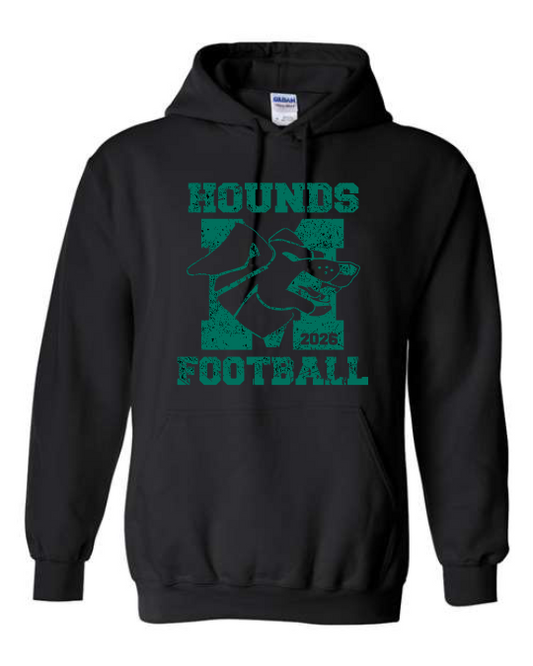 Vintage Spoofhound Football Hoodie