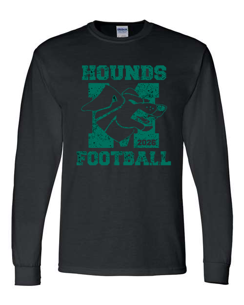 Vintage Spoofhound Football Long Sleeve Tee