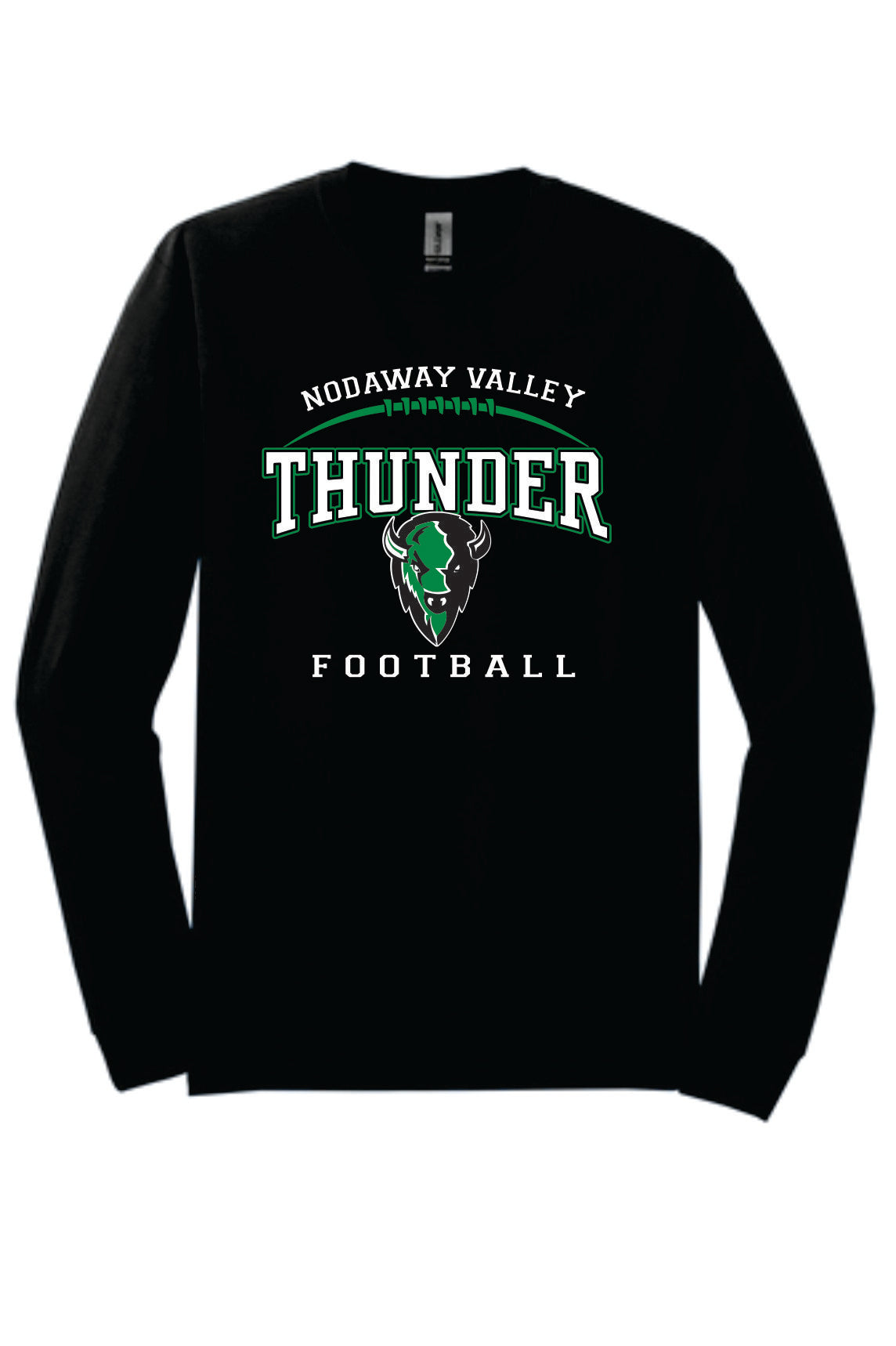Nodaway Valley Thunder Football Black Apparel