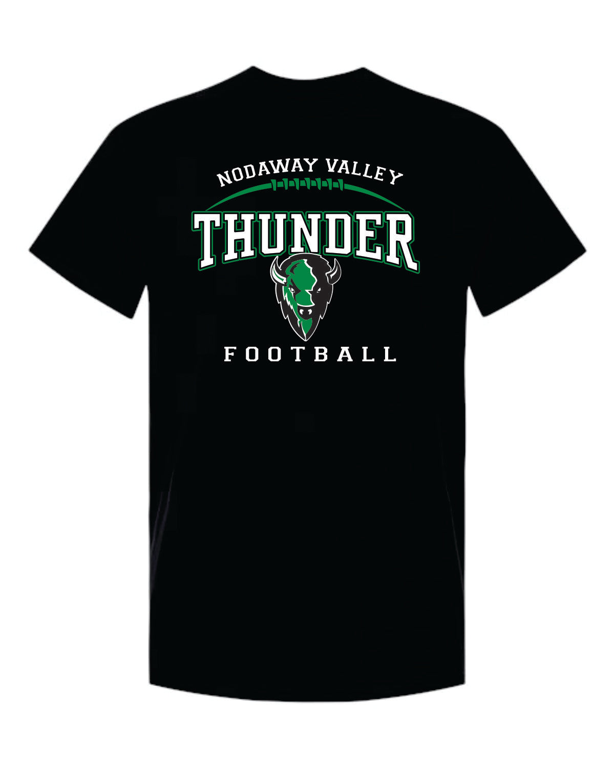 Nodaway Valley Thunder Football Black Apparel