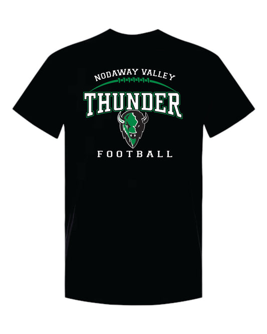 Nodaway Valley Thunder Football Black Apparel