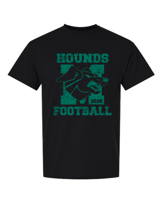 Vintage Spoofhound Football Short Sleeve Tee