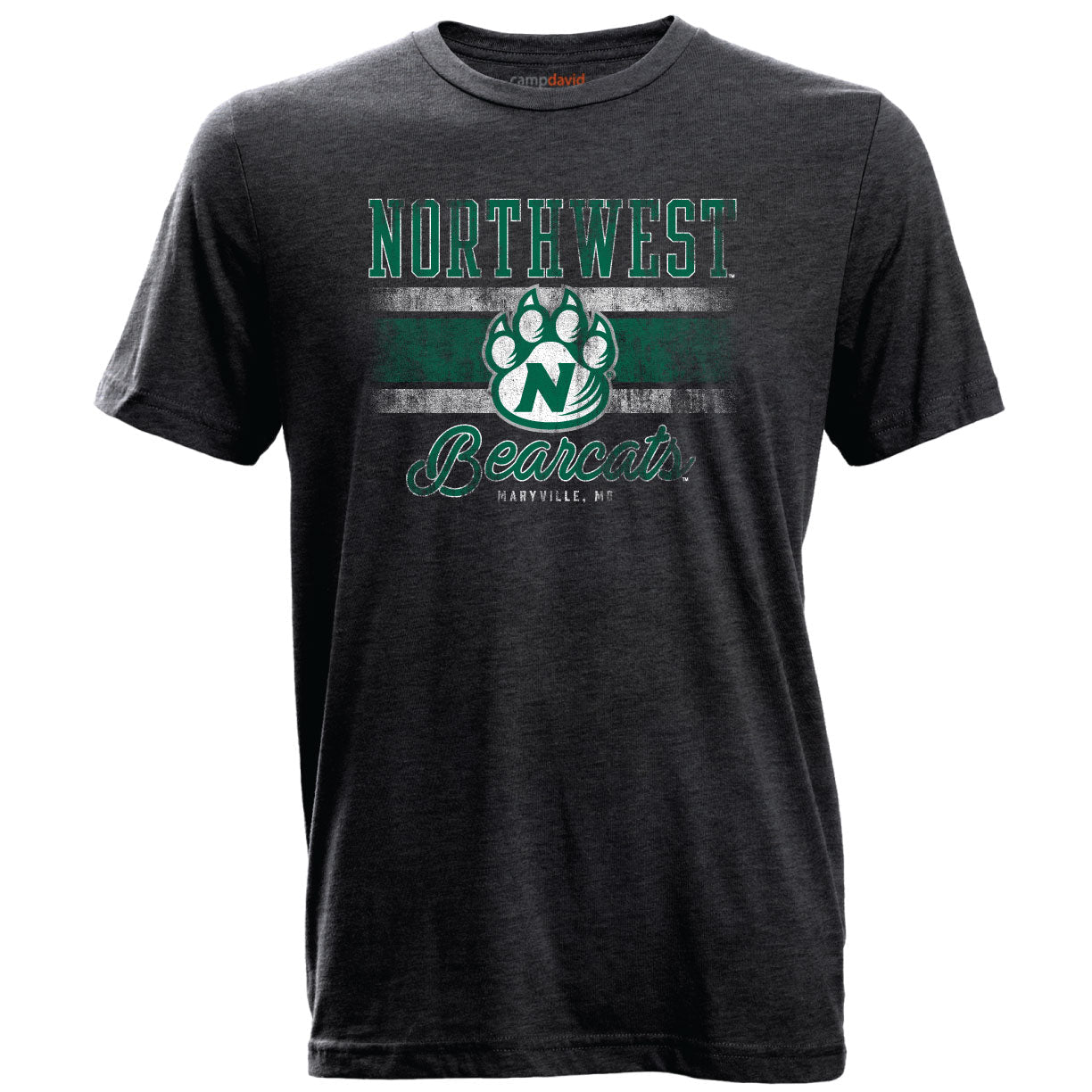 Camp David Black Heather Drifter Tee