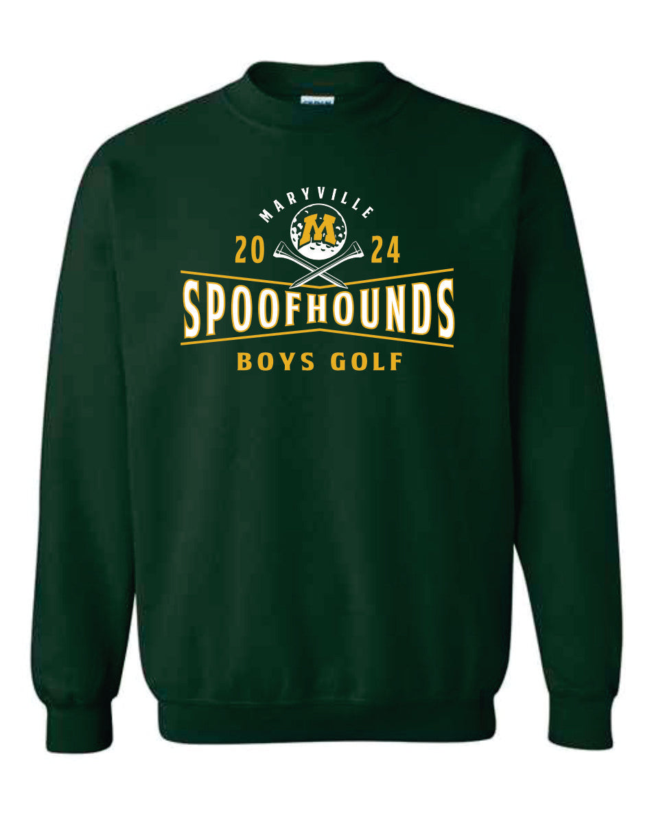 Spoofhound Boys Golf Dark Green Apparel