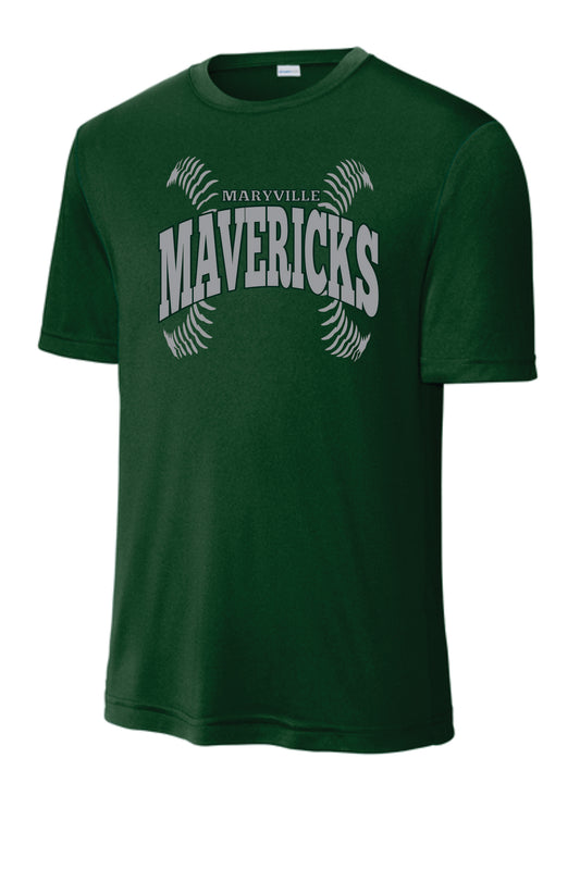 Mavericks Baseball Dark Green Apparel
