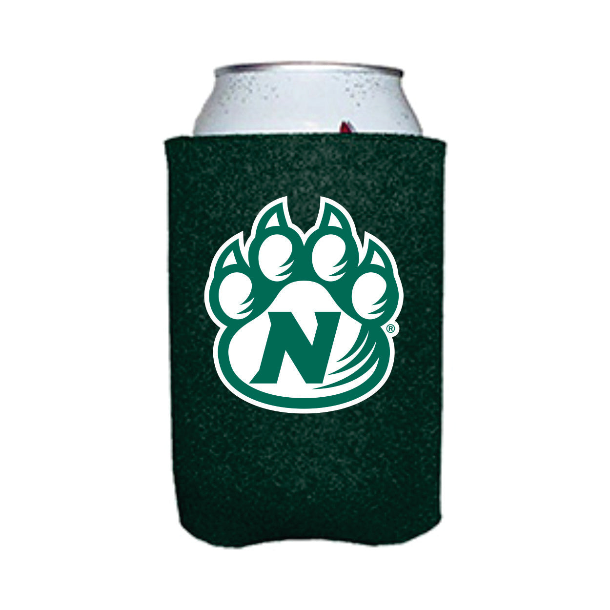 Northwest Bearcats Paw Logo Koozie