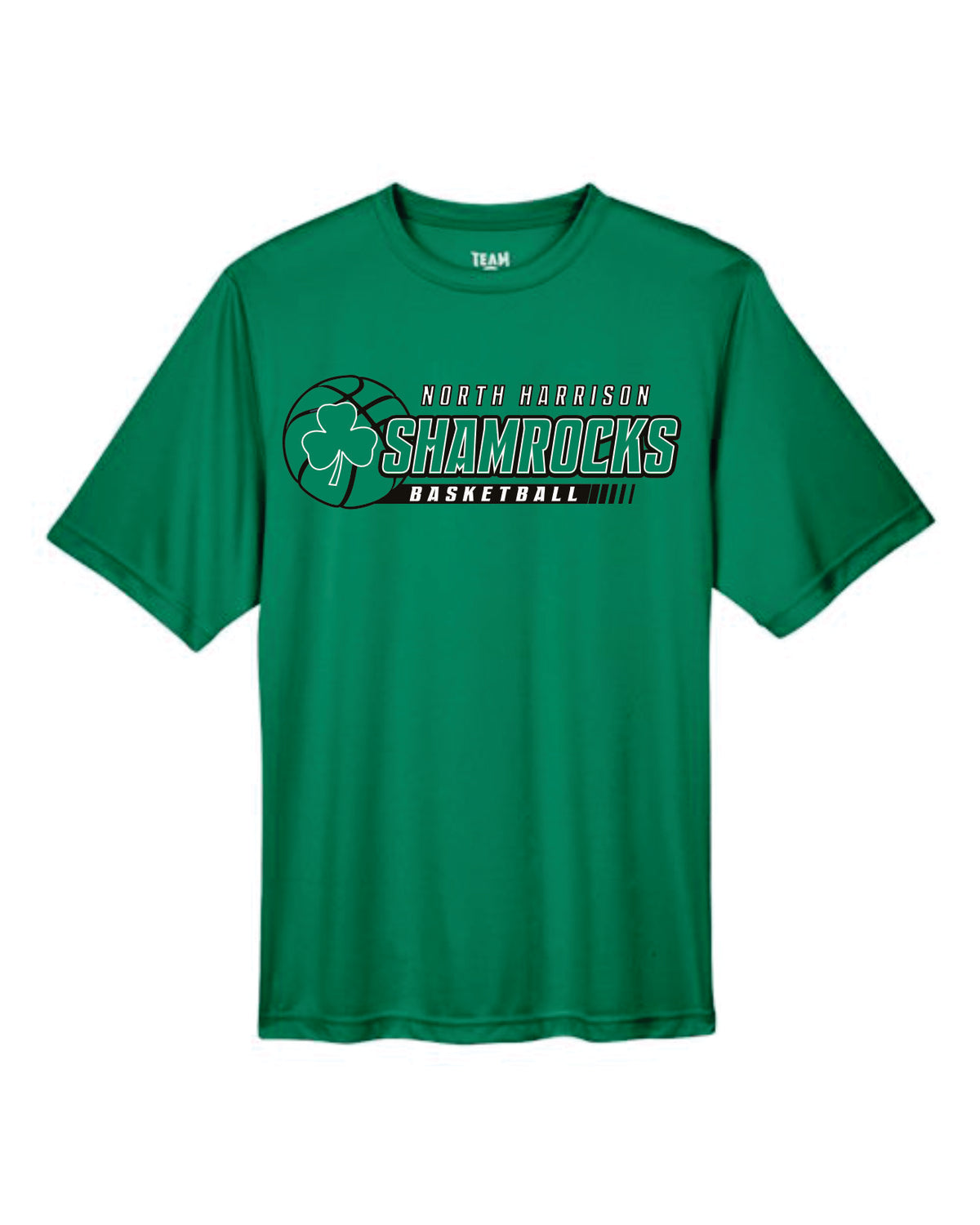 North Harrison Irish Green Basketball Apparel