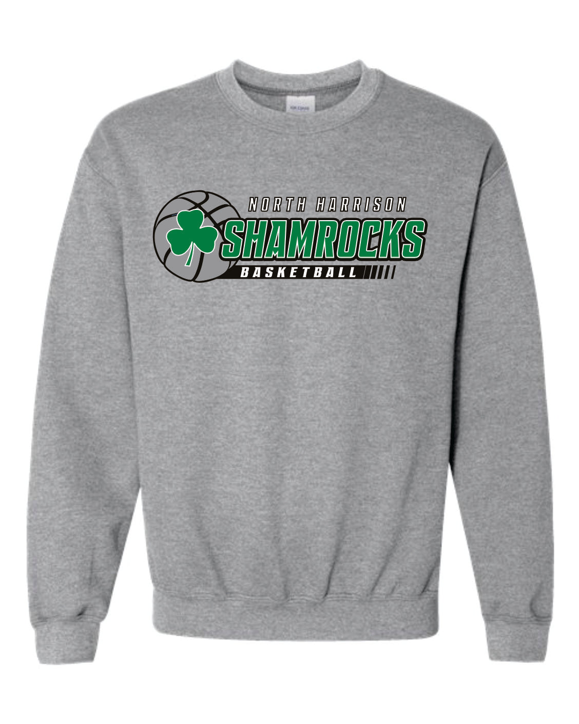 North Harrison Sport Grey Basketball Apparel