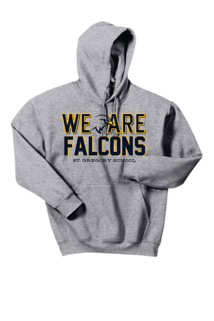 St. Gregorys Barbarigo We are Falcons Sport Grey Toddler Apparel