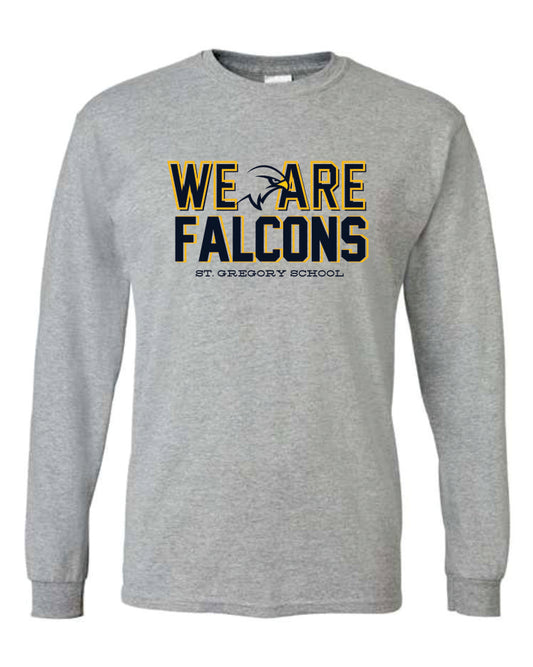 St. Gregorys Barbarigo We Are Falcons Sport Grey Apparel