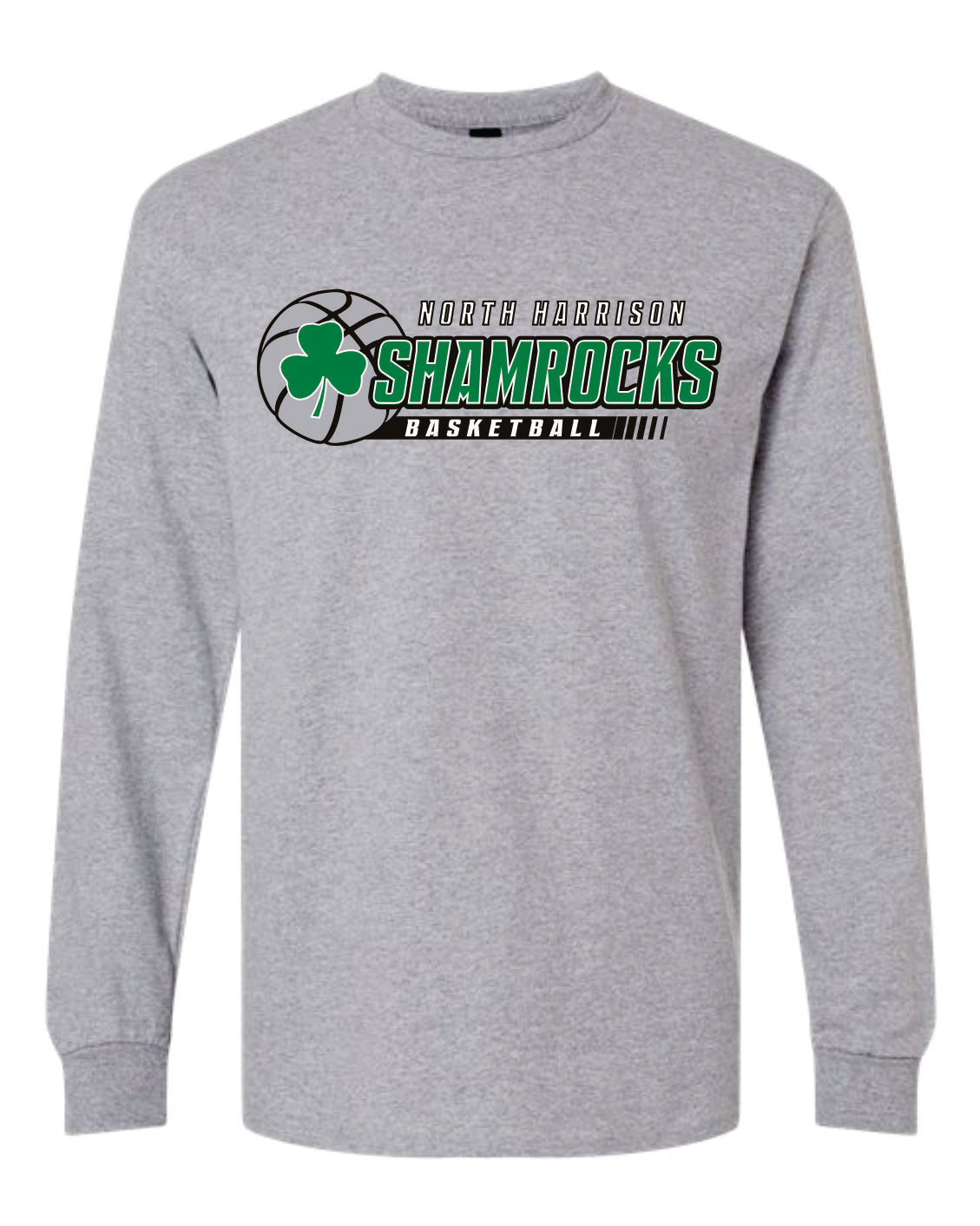 North Harrison Sport Grey Basketball Apparel