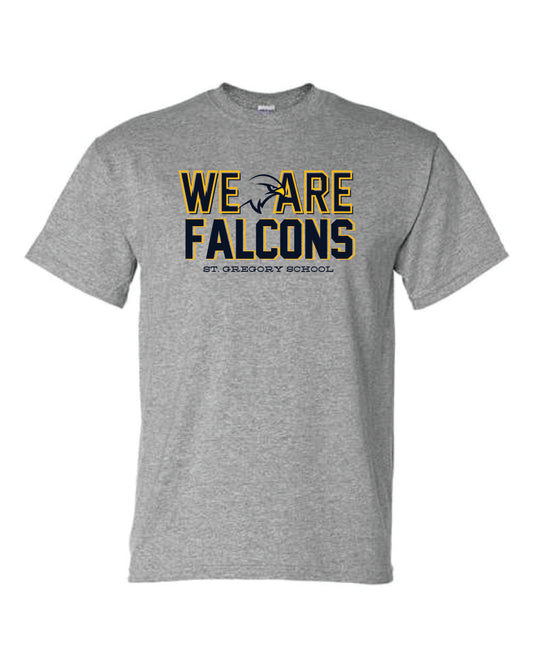 St. Gregorys Barbarigo We Are Falcons Sport Grey Apparel