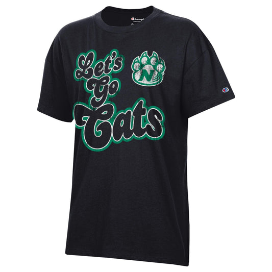 Champion Women's Lets Go Cats Oversized Tee