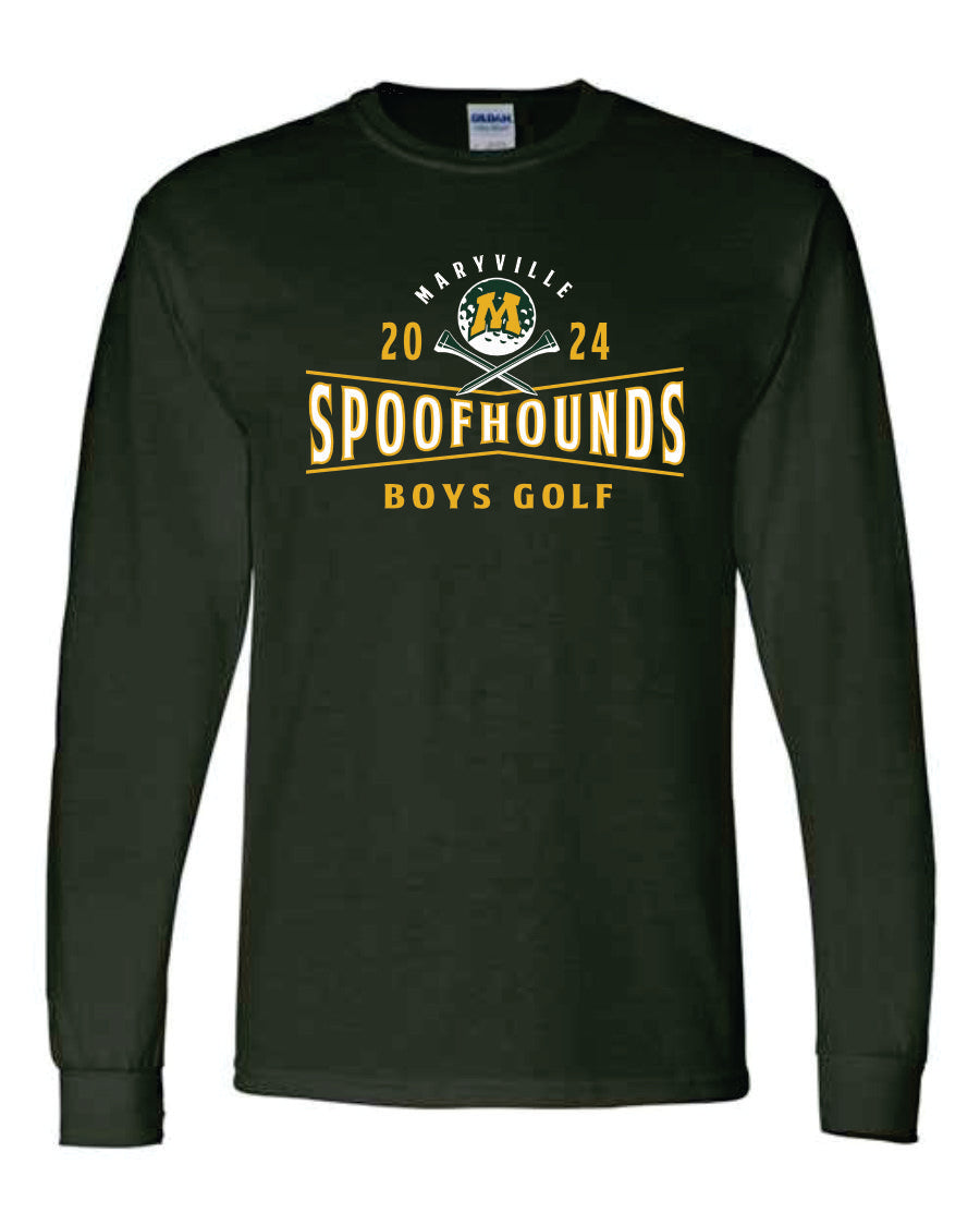 Spoofhound Boys Golf Dark Green Apparel