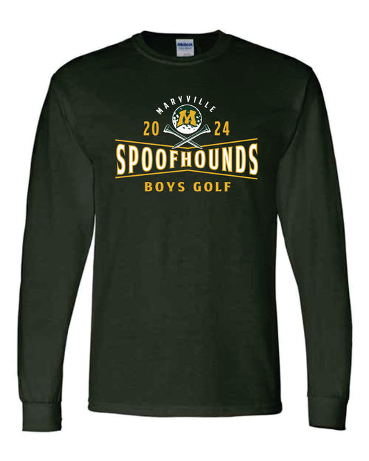Spoofhound Boys Golf Dark Green Apparel