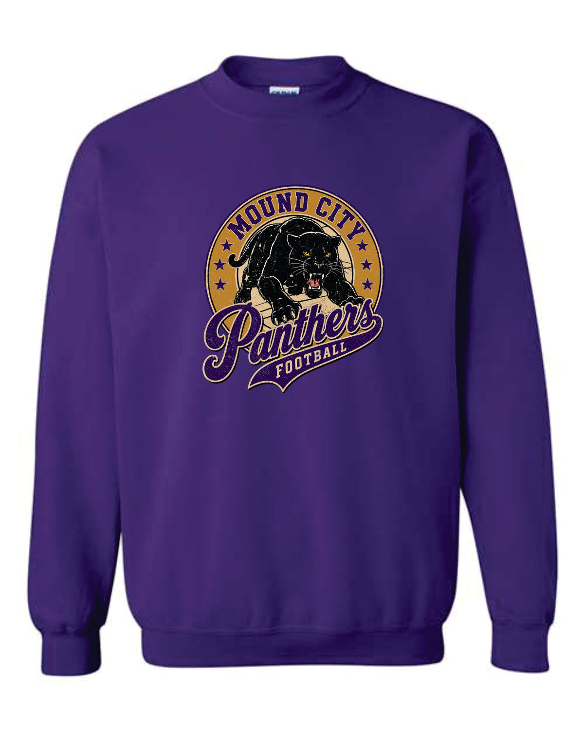 Mound City Purple Football Apparel