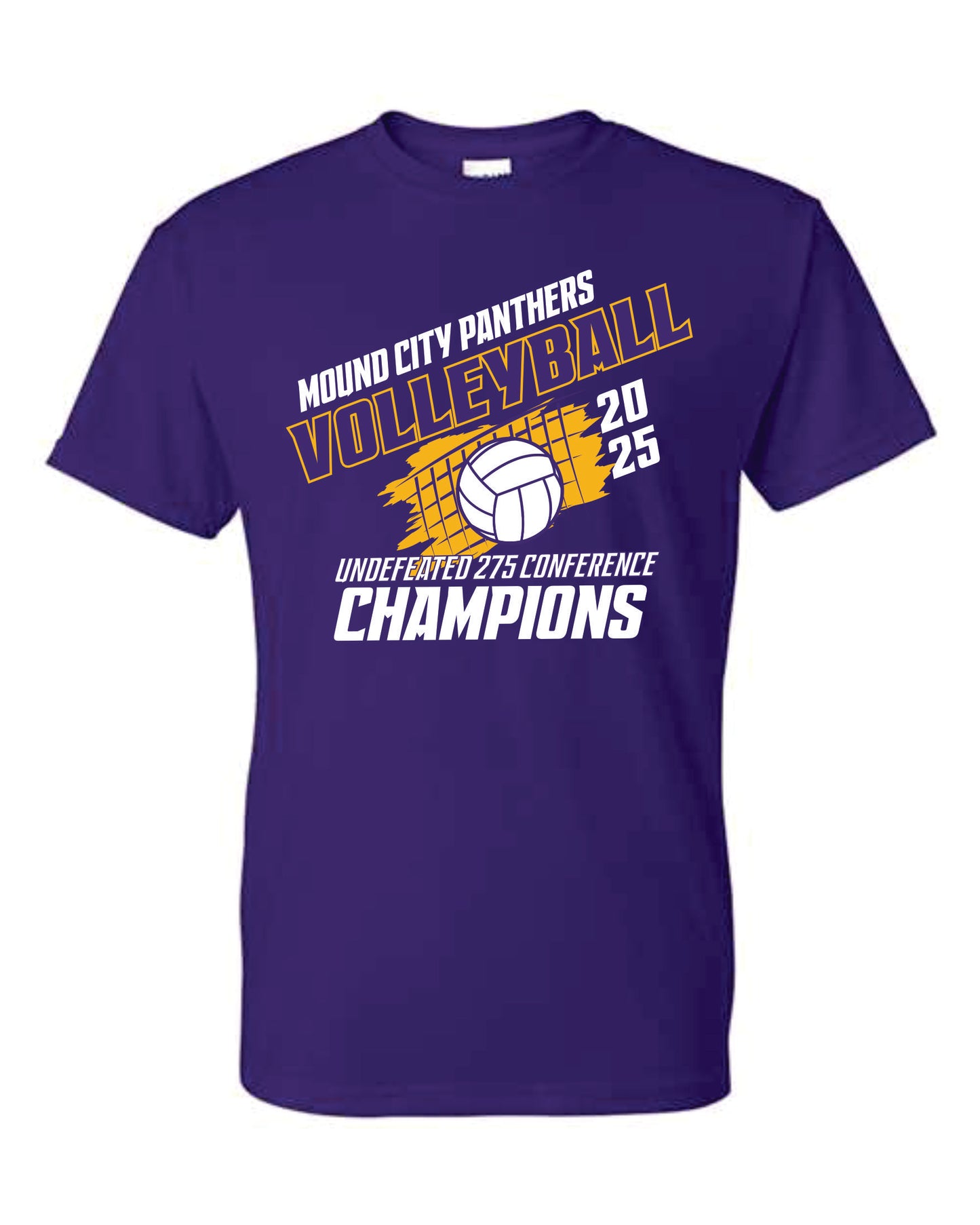 Mound City Panthers Purple Volleyball T's