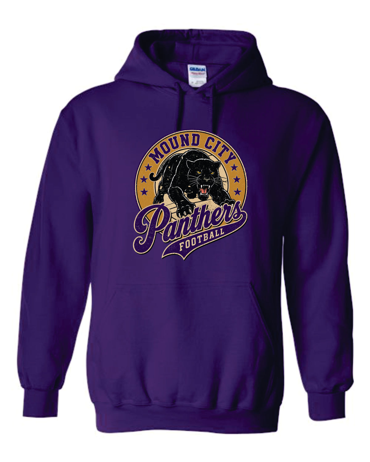 Mound City Purple Football Apparel