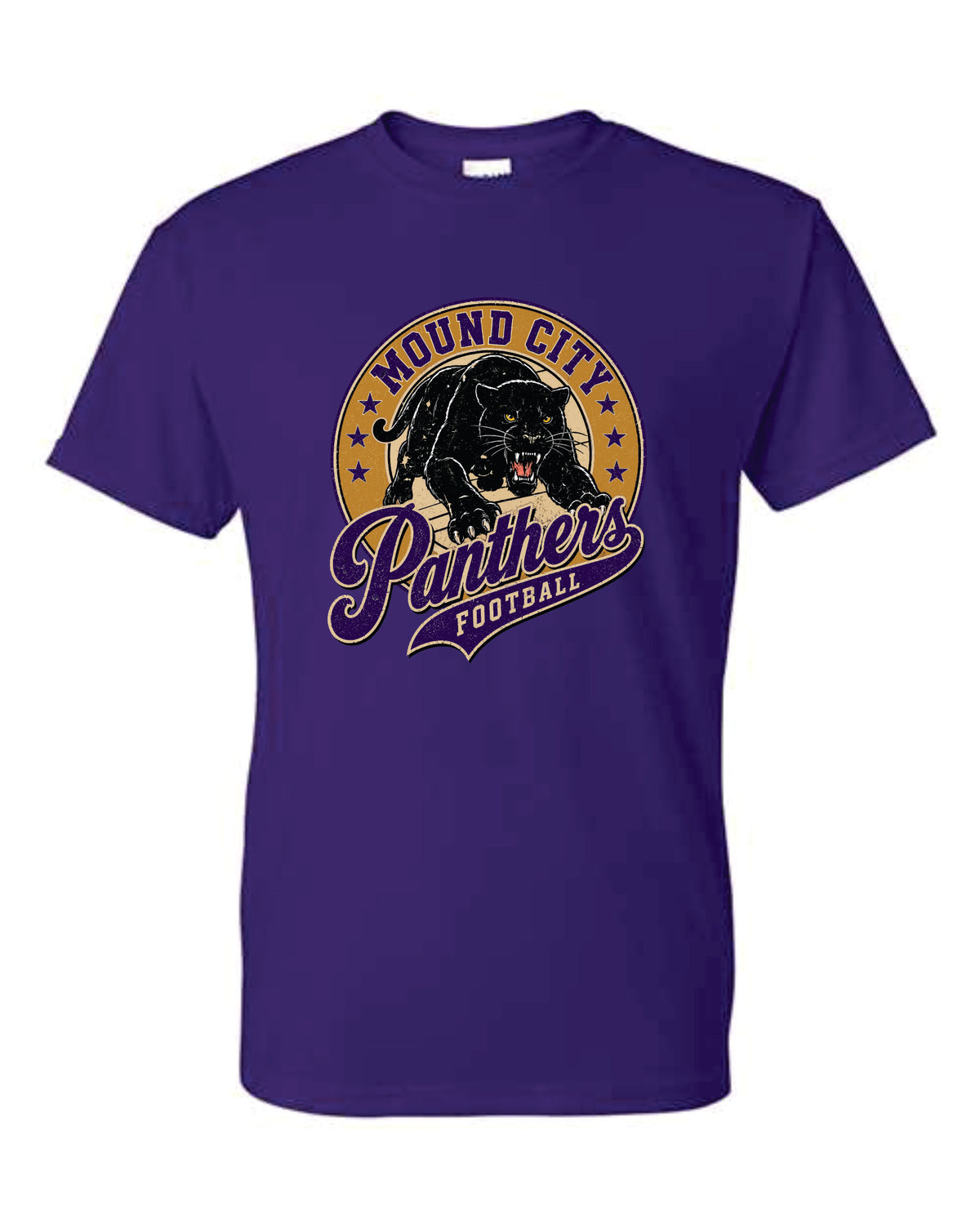 Mound City Purple Football Apparel