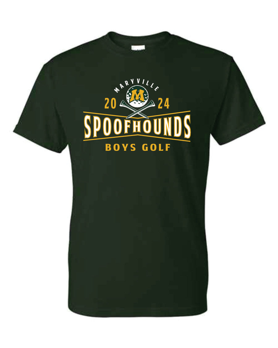 Spoofhound Boys Golf Dark Green Apparel