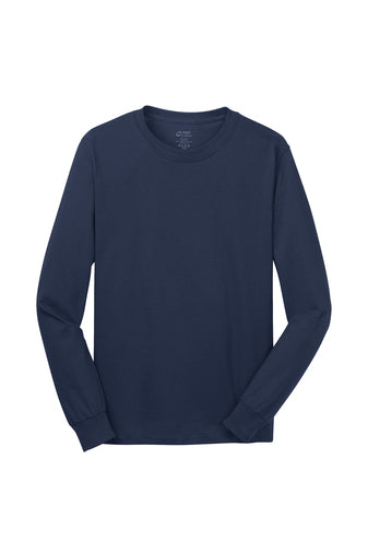 Port & Company® Tall Long Sleeve Core Blend Tee--PC55LST