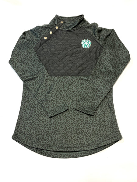 Charles River Newbury Asymmetrical Snap Sweatshirt (Multiple Colors Available)