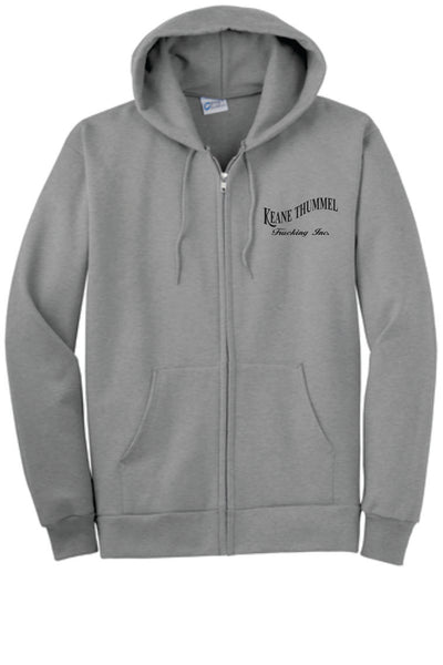 Port & Company® Tall Essential Fleece Full-Zip Hooded Sweatshirt--PC90ZHT